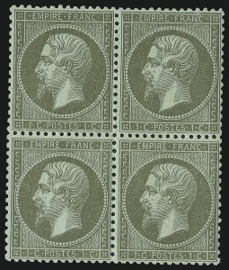 Sale 1003, Lot 5761, Foreign Stamps and Covers (France: Scott 17-28)