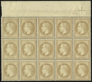 Sale 1003, Lot 5775, Foreign Stamps and Covers (France: Scott 29-48)