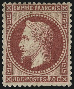 Sale 1003, Lot 5778, Foreign Stamps and Covers (France: Scott 29-48)