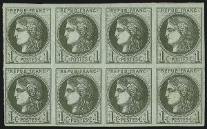 Sale 1003, Lot 5781, Foreign Stamps and Covers (France: Scott 29-48)