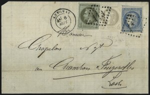 Sale 1003, Lot 5785, Foreign Stamps and Covers (France: Scott 29-48)