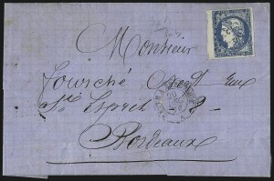 Sale 1003, Lot 5791, Foreign Stamps and Covers (France: Scott 29-48)