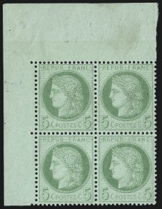 Sale 1003, Lot 5804, Foreign Stamps and Covers (France: Scott 49-87)