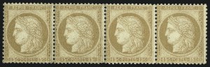 Sale 1003, Lot 5812, Foreign Stamps and Covers (France: Scott 49-87)