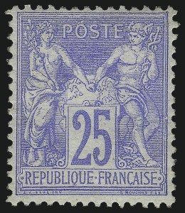 Sale 1003, Lot 5818, Foreign Stamps and Covers (France: Scott 49-87)
