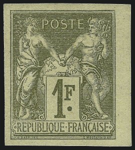 Sale 1003, Lot 5823, Foreign Stamps and Covers (France: Scott 49-87)