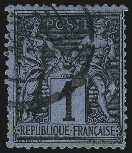 Sale 1003, Lot 5824, Foreign Stamps and Covers (France: Scott 49-87)