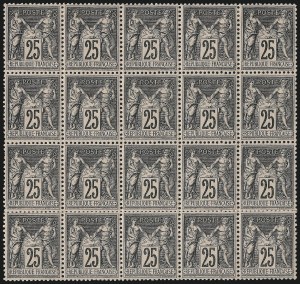 Sale 1003, Lot 5832, Foreign Stamps and Covers (France: Scott 91-Modern Issues)