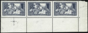 Sale 1003, Lot 5860, Foreign Stamps and Covers (France: Semi-Postal Issues)