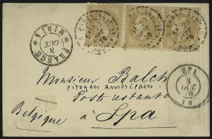 Sale 1003, Lot 5863, Foreign Stamps and Covers (France: Ballon Monte Covers)