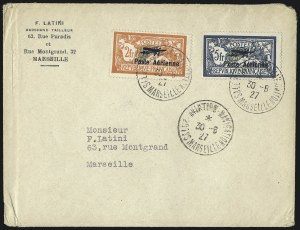 Sale 1003, Lot 5865, Foreign Stamps and Covers (France: Airpost thru Postage Due)