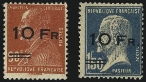 Sale 1003, Lot 5866, Foreign Stamps and Covers (France: Airpost thru Postage Due)