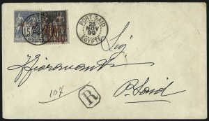 Sale 1003, Lot 5875, Foreign Stamps and Covers (France: Airpost thru Postage Due)