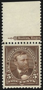 Sale 983, Lot 166, 1894-98 Bureau Issue