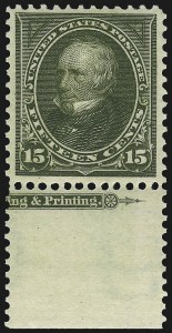 Sale 983, Lot 177, 1894-98 Bureau Issue