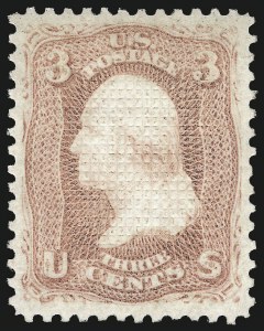 Sale Number 983, Lot Number 54, 1867-68 Grilled Issue