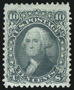 Sale 983, Lot 66, 1867-68 Grilled Issue