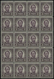 Sale 984, Lot 1004, 1922-29 and Later Issues (Scott 574 onwards)