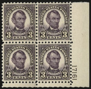Sale 984, Lot 1005, 1922-29 and Later Issues (Scott 574 onwards)
