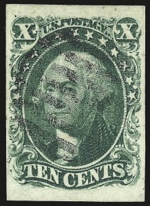 Sale 984, Lot 104, 5c-12c 1851-56 Issue (Scott 12-17)