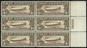 Sale 984, Lot 1074, Air Post Graf Zeppelin Issue (Scott C13-C15)
