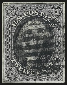 Sale 984, Lot 108, 5c-12c 1851-56 Issue (Scott 12-17)