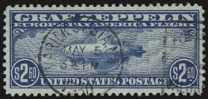 Sale 984, Lot 1081, Air Post Graf Zeppelin Issue (Scott C13-C15)
