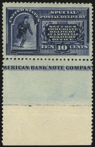 Sale 984, Lot 1087, Special Delivery, Registration (E, F)