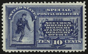 Sale 984, Lot 1088, Special Delivery, Registration (E, F)