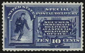 Sale 984, Lot 1089, Special Delivery, Registration (E, F)