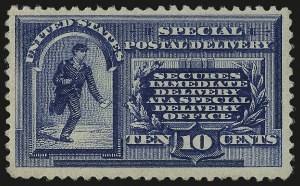 Sale 984, Lot 1090, Special Delivery, Registration (E, F)