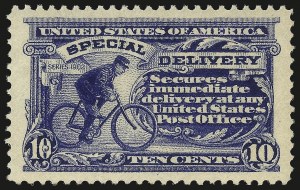 Sale 984, Lot 1100, Special Delivery, Registration (E, F)