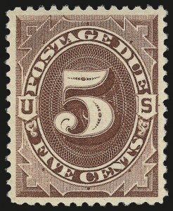 Sale 984, Lot 1107, Postage Due (J)