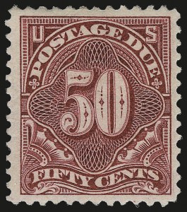 Sale 984, Lot 1124, Postage Due (J)