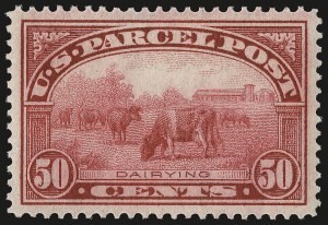 Sale 984, Lot 1190, Parcel Post, Carriers (Q, JQ, LO, L)