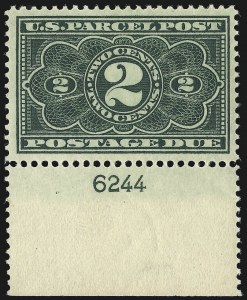 Sale 984, Lot 1200, Parcel Post, Carriers (Q, JQ, LO, L)