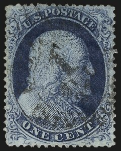 Sale 984, Lot 121, 1c 1857-60 Issue (Scott 18-24)