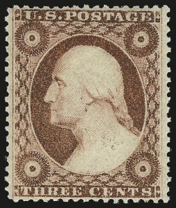 Sale 984, Lot 138, 3c-5c 1857-60 Issue (Scott 25-30A)