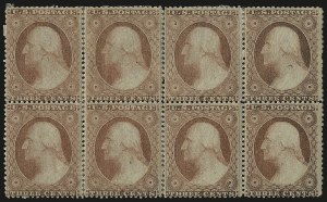 Sale 984, Lot 144, 3c-5c 1857-60 Issue (Scott 25-30A)