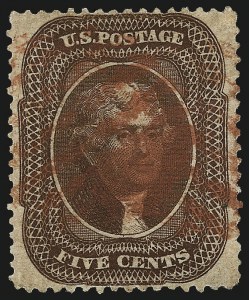 Sale 984, Lot 166, 3c-5c 1857-60 Issue (Scott 25-30A)