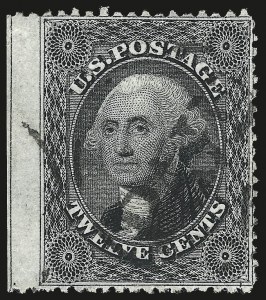 Sale 984, Lot 183, 12c 1857-60 Issue (Scott 36-36B)