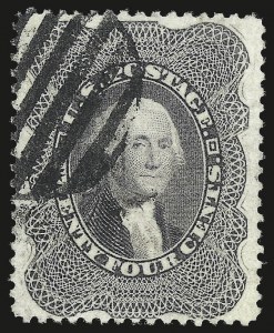 Sale 984, Lot 201, 24c-90c 1860 Issue (Scott 37-39)