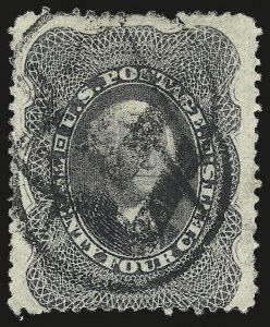 Sale 984, Lot 209, 24c-90c 1860 Issue (Scott 37-39)