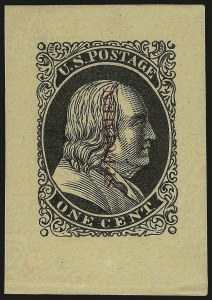 Sale 984, Lot 234, 1875 Reprint of 1857-60 Issue (Scott 40-47)