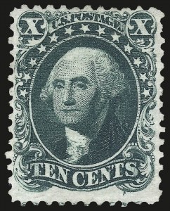 Sale 984, Lot 247, 1875 Reprint of 1857-60 Issue (Scott 40-47)