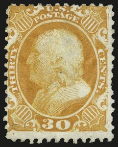 Sale 984, Lot 253, 1875 Reprint of 1857-60 Issue (Scott 40-47)