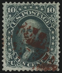 Sale 984, Lot 265, 1861-66 Issue (Scott 56-62B)