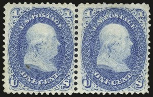 Sale 984, Lot 270, 1861-66 Issue (Scott 63-68)