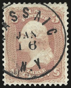 Sale 984, Lot 274, 1861-66 Issue (Scott 63-68)