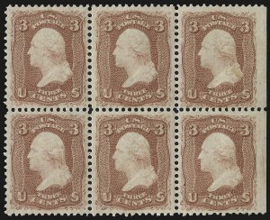 Sale 984, Lot 275, 1861-66 Issue (Scott 63-68)
